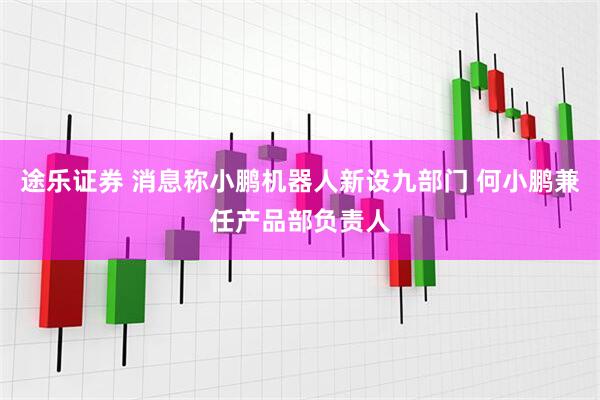 途乐证券 消息称小鹏机器人新设九部门 何小鹏兼任产品部负责人